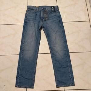NWT Levis 505 Regular Straight Fit Mens Jeans Medium Wash Denim W33 L30